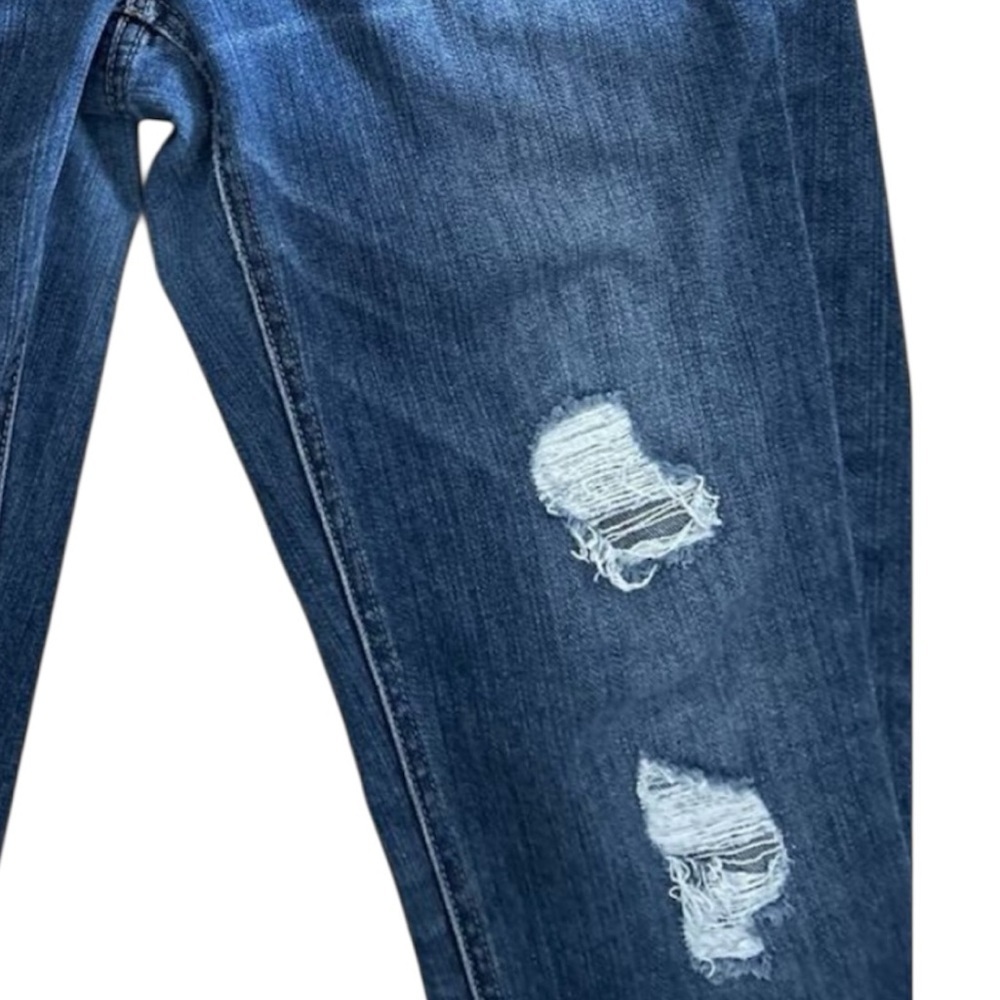 White House Black Market Girlfriend Distressed Jeans. Size 8L. - Picture 6 of 7